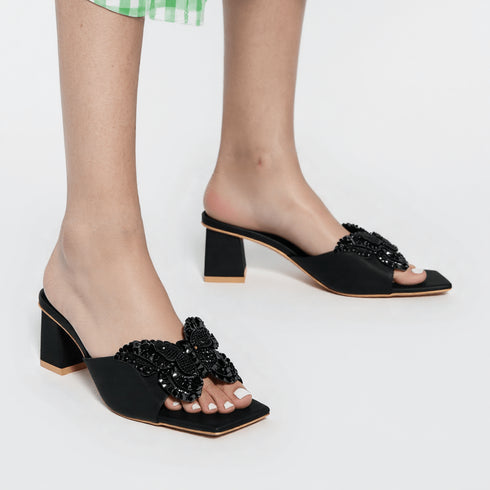 Women Formal Block Heel - 74945S - Block Heel - Walkeaze